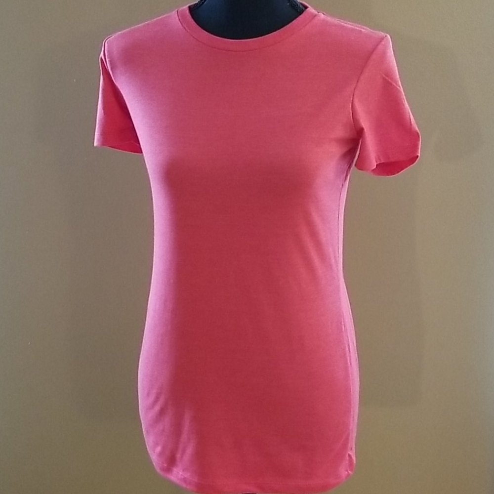 Bella + Canvas Womens Tee-Shirt Red